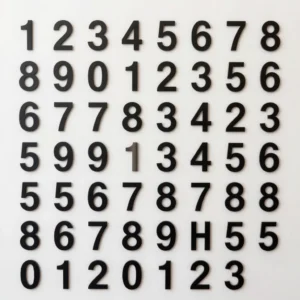 Pro Anti-Camera Reflective Letter Kit