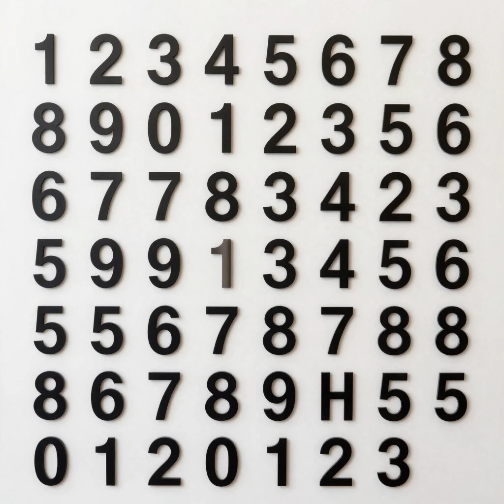 Pro Anti-Camera Reflective Letter Kit